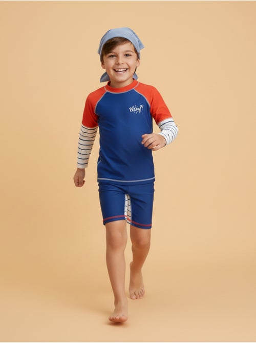 Ensemble Anti-UV garçon : Marin - Kiabi