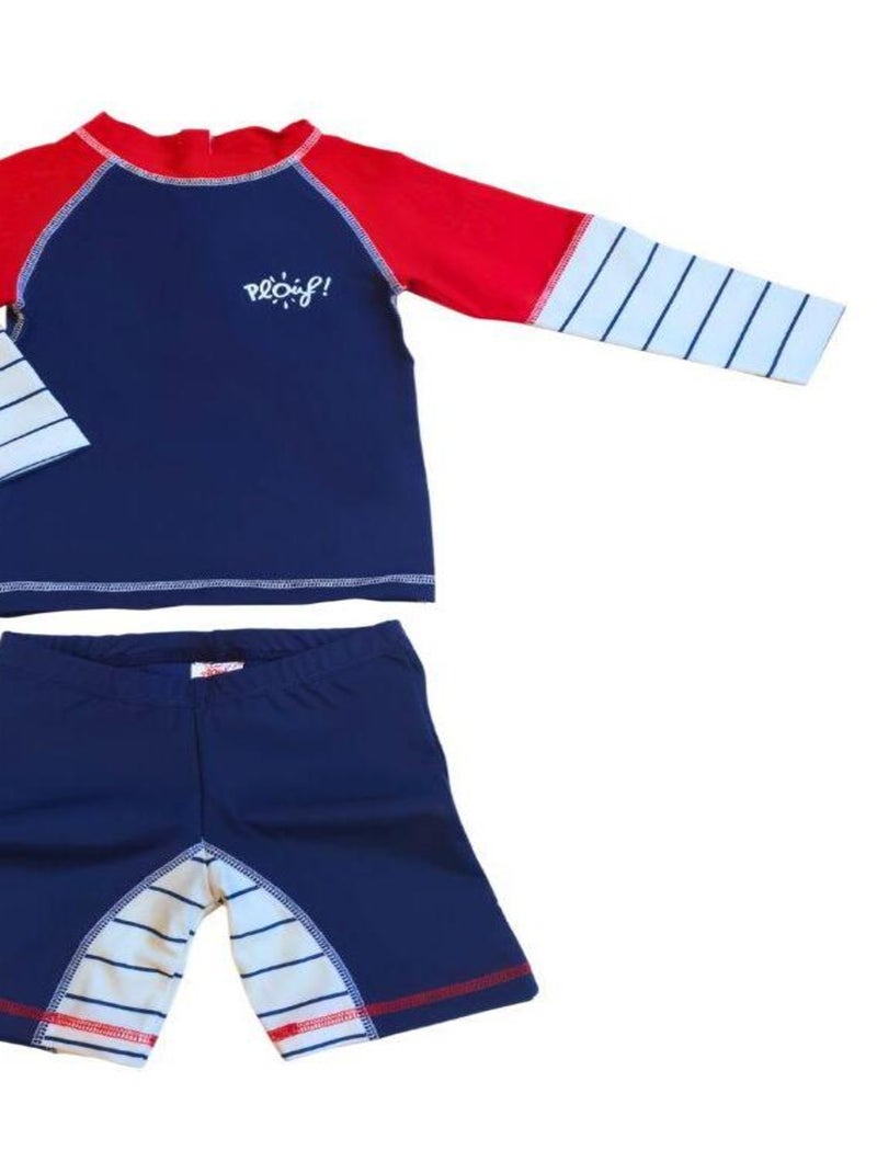 Ensemble Anti-UV garçon : Marin Bleu Bleu - Kiabi