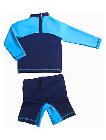 Ensemble Anti-UV garçon : Monster Truck Bleu