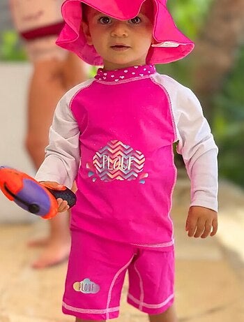 Ensemble Anti-UV pour fille Nuage