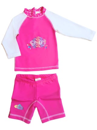 Ensemble Anti-UV pour fille Nuage