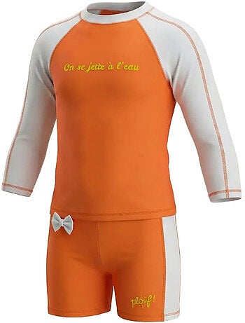 Ensemble Anti-UV pour fille Sunny fluo