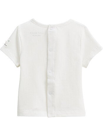 Ensemble barboteuse bloomer bébé en gaze de coton et t-shirt Mini Rêve