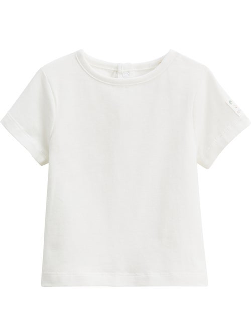 Ensemble barboteuse bloomer bébé en gaze de coton et t-shirt Mini Rêve - Kiabi