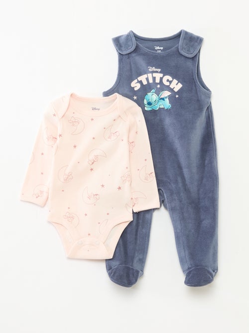 Ensemble barboteuse + body 'Disney' - Kiabi