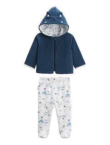 Ensemble b?b? veste en polaire et pantalon en molleton Dune Valley