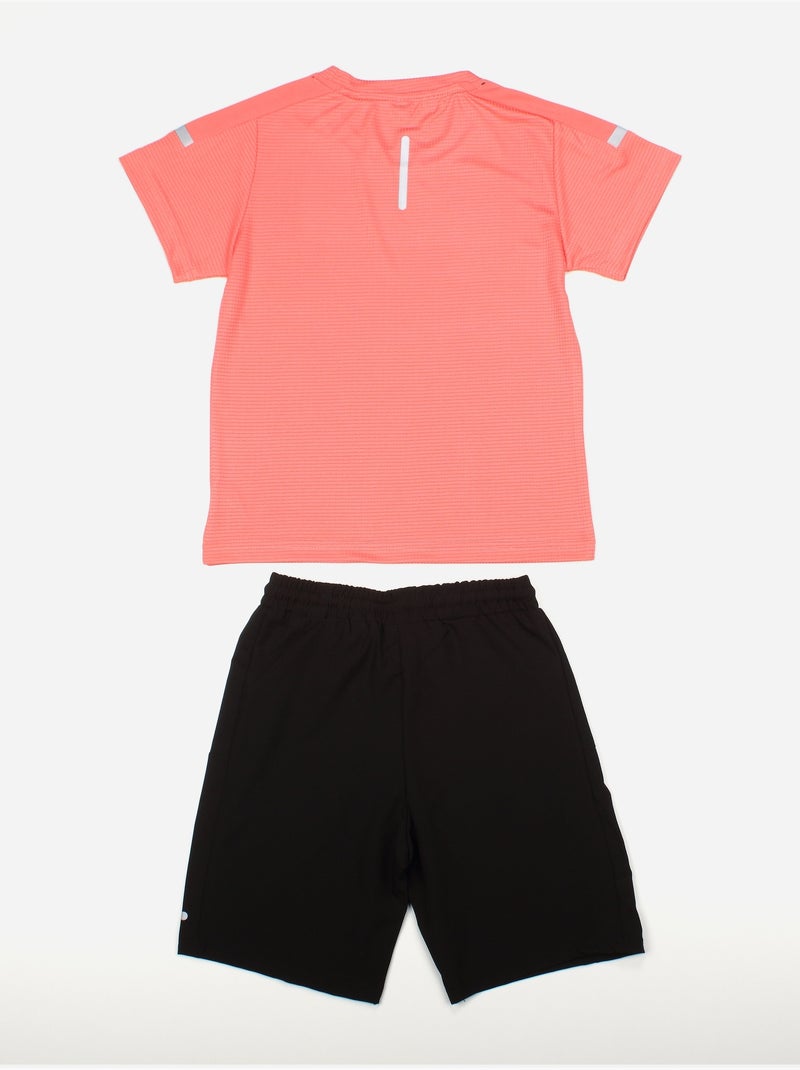 Ensemble Bébé 2 pièces - Boom Kids Noir Rose - Kiabi