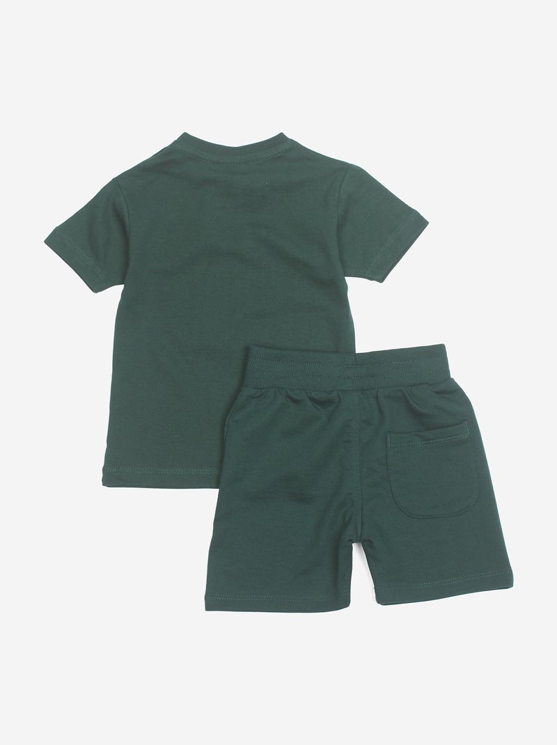 Ensemble Bébé 2 pièces - Kizco Vert - Kiabi