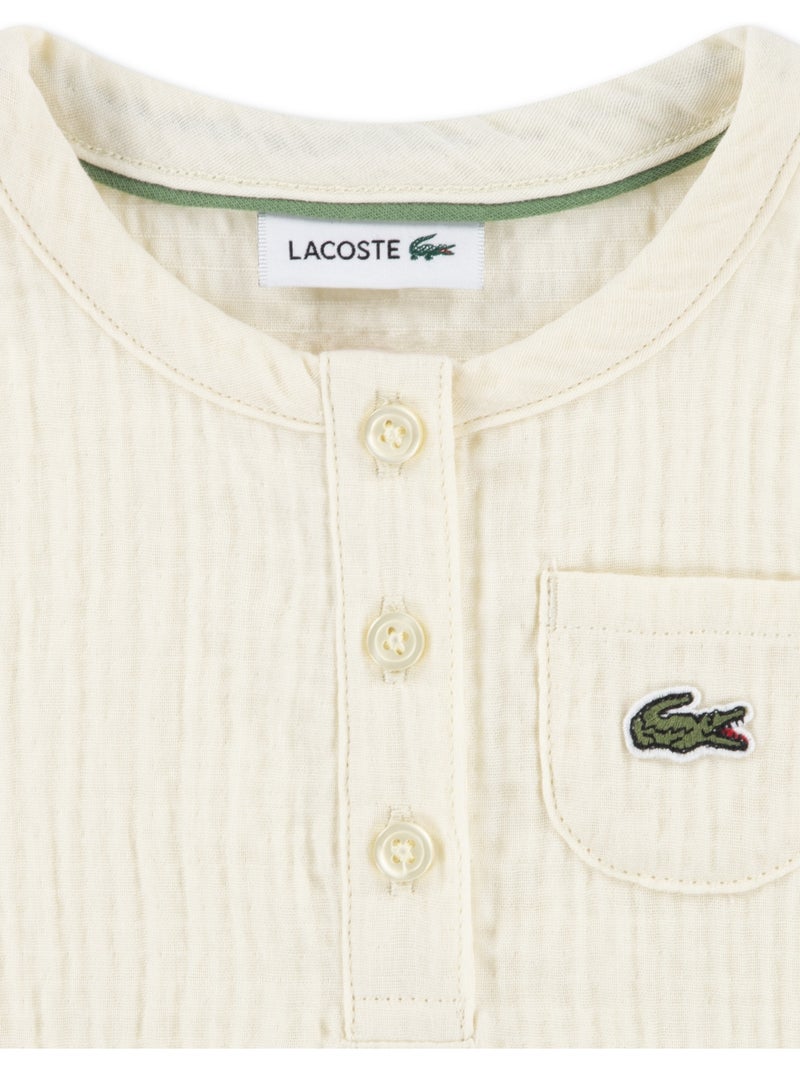 Ensemble Bébé 2 pièces - Lacoste Blanc cassé - Kiabi