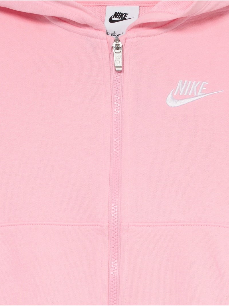 Ensemble Bébé 2 pièces gilet à capuche et bas - Nike Rose - Kiabi
