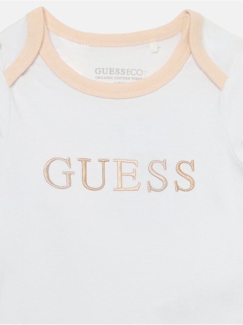 Ensemble Bébé 3 pièces - Guess kids Orange clair - Kiabi