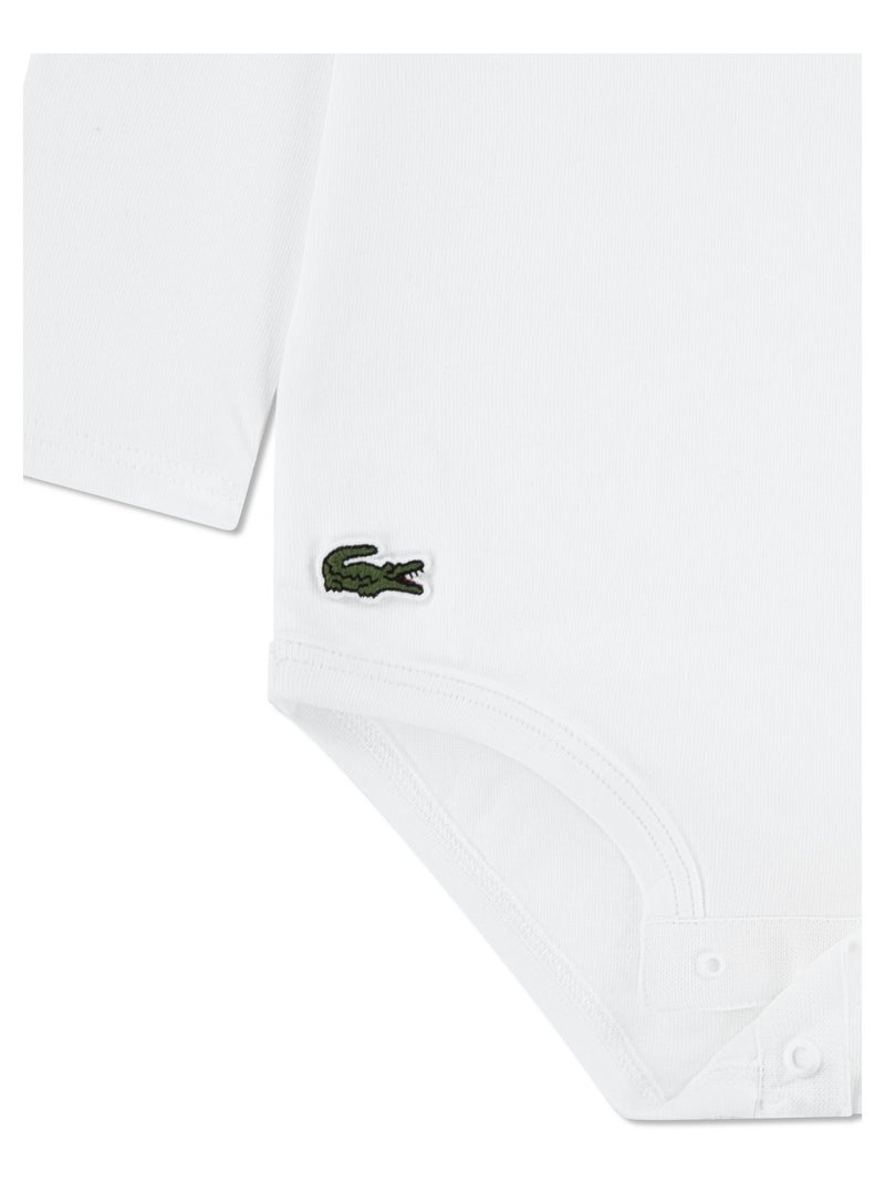 Ensemble Bébé 3 pièces - Lacoste Beige/Blanc - Kiabi
