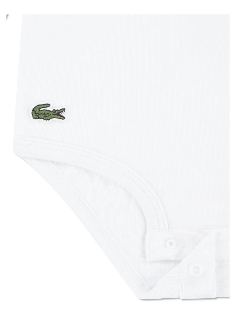 Ensemble Bébé 3 pièces - Lacoste Blanc Rose - Kiabi
