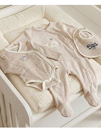 Ensemble bébé 3 pièces - Terre de Marins