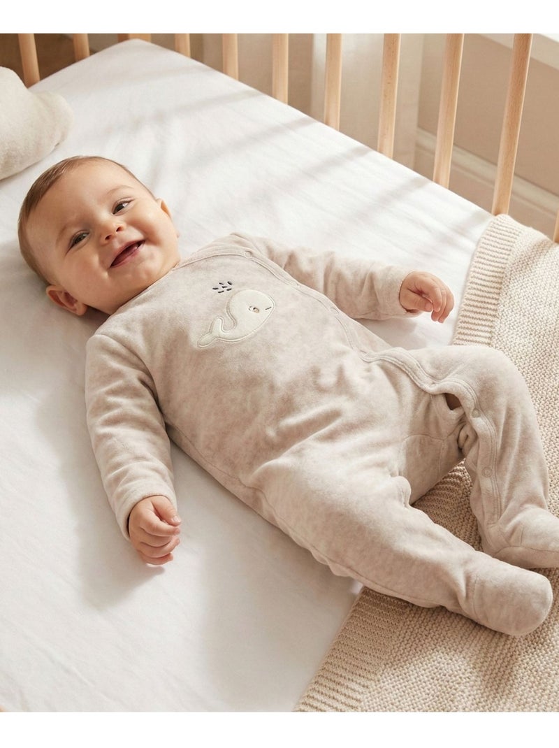 Ensemble bébé 3 pièces - Terre de Marins Beige - Kiabi