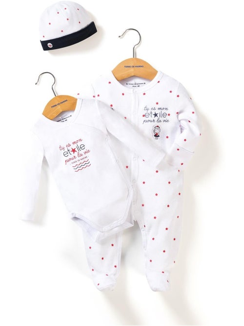 Ensemble bébé 3 pièces - Terre de Marins - Kiabi