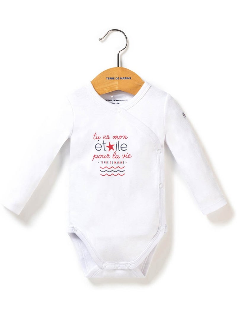 Ensemble bébé 3 pièces - Terre de Marins Blanc - Kiabi