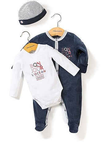 Ensemble bébé 3 pièces - Terre de Marins