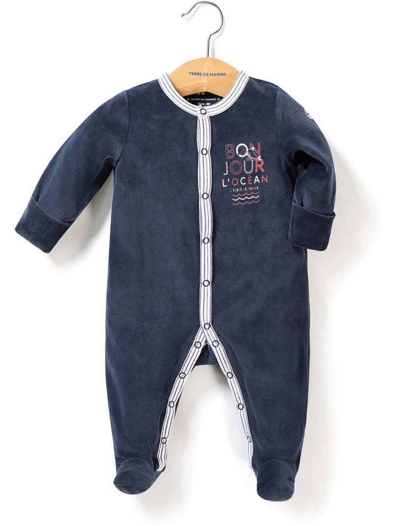 Ensemble bébé 3 pièces - Terre de Marins Bleu Bleu - Kiabi