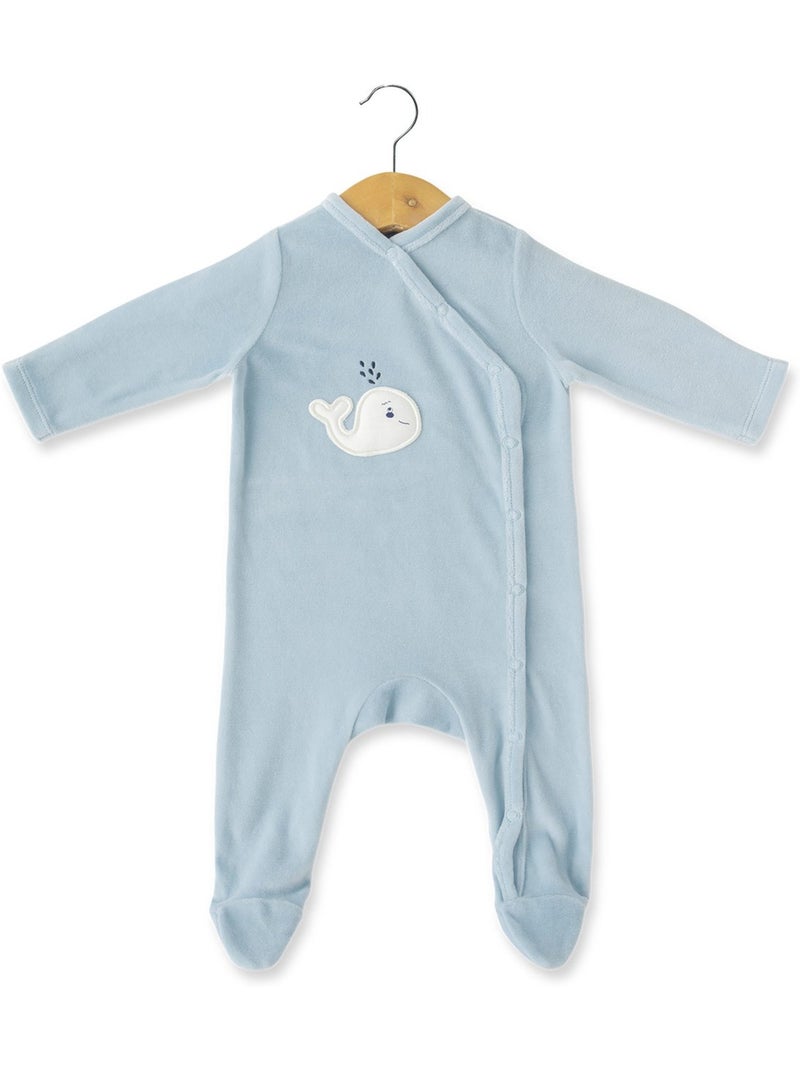 Ensemble bébé 3 pièces - Terre de Marins Bleu clair - Kiabi
