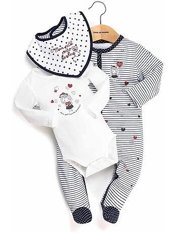 Ensemble bébé 3 pièces - Terre de Marins