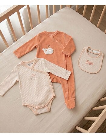 Ensemble bébé 3 pièces - Terre de Marins