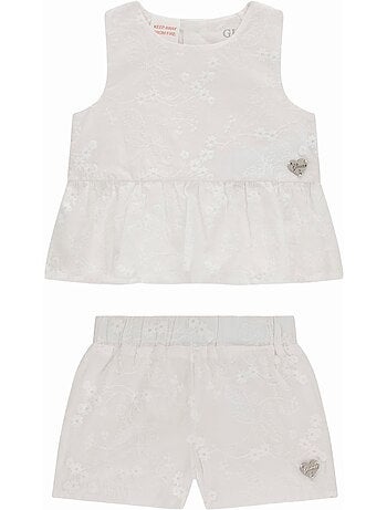 Ensemble Bébé à broderies - Guess kids