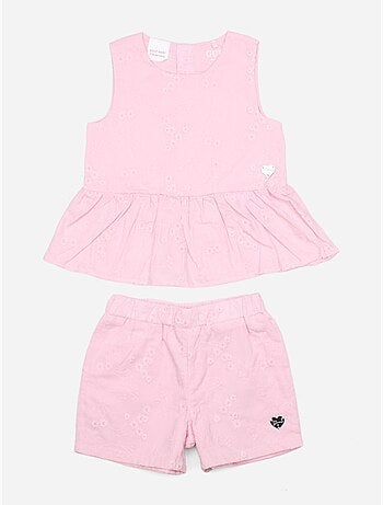 Ensemble Bébé à broderies - Guess kids