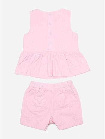 Ensemble Bébé à broderies - Guess kids