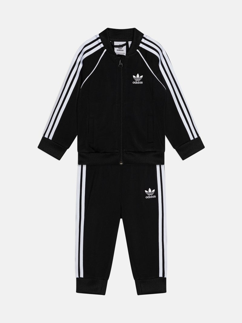 Ensemble Bébé Adidas Originals à bandes Noir - Kiabi