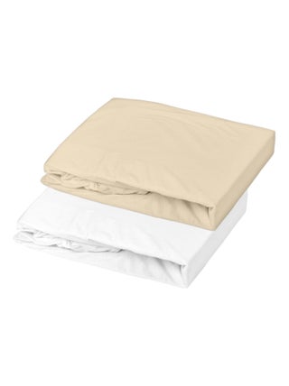 Ensemble bébé avec 1 alèse + 1 drap housse