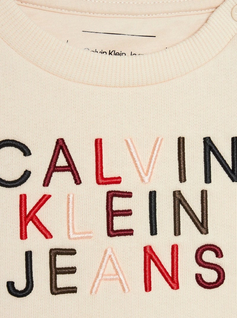 Ensemble Bébé Calvin Klein 2 pièces Beige - Kiabi