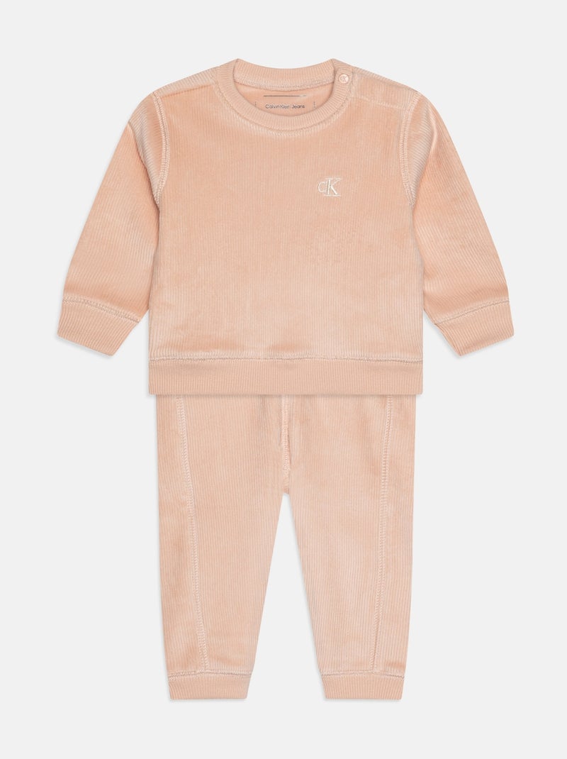Ensemble Bébé Calvin Klein en coffret Orange clair - Kiabi