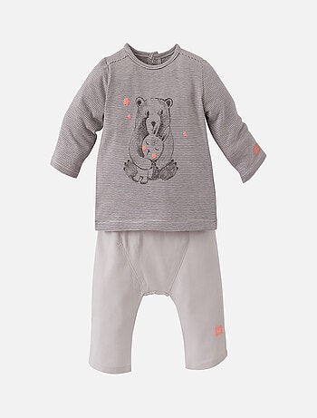 ENSEMBLE BÉBÉ GARÇON T SHIRT + PANTALON