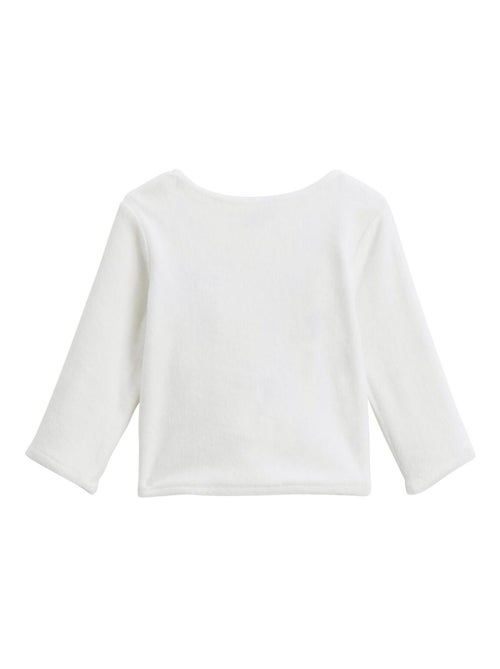 Ensemble bébé gilet en velours et pantalon en coton matelassé Rêverie - Kiabi