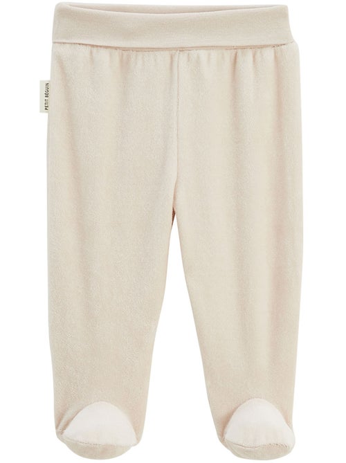 Ensemble bébé gilet et pantalon à pied en velours Eden - Kiabi