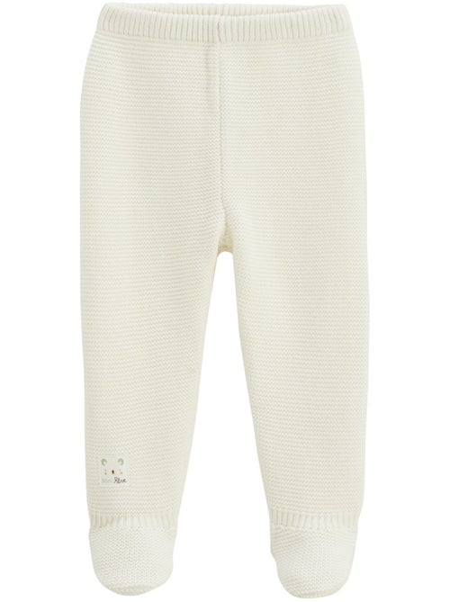 Ensemble bébé gilet et pantalon avec pieds en tricot Mini Rêve - Kiabi