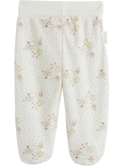 Ensemble bébé gilet et pantalon avec pieds en velours Doucette - Kiabi