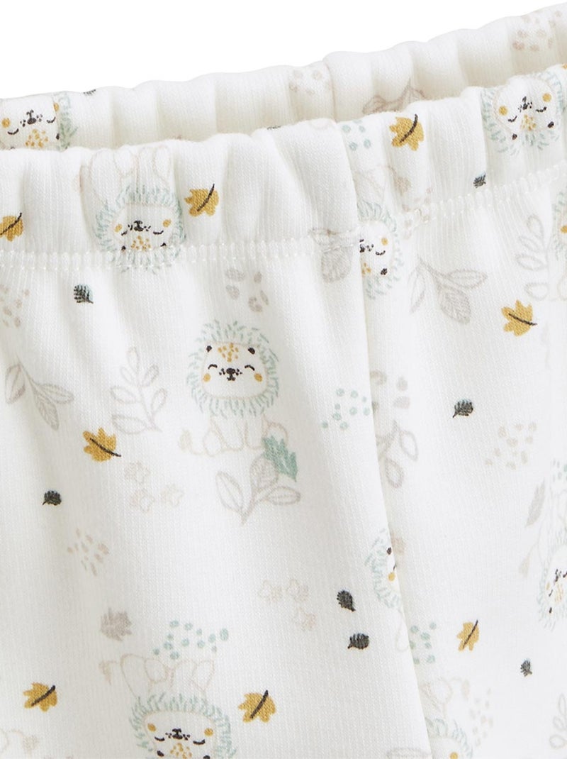 Ensemble bébé gilet et pantalon en molleton ultra chaud Kenya Vert - Kiabi