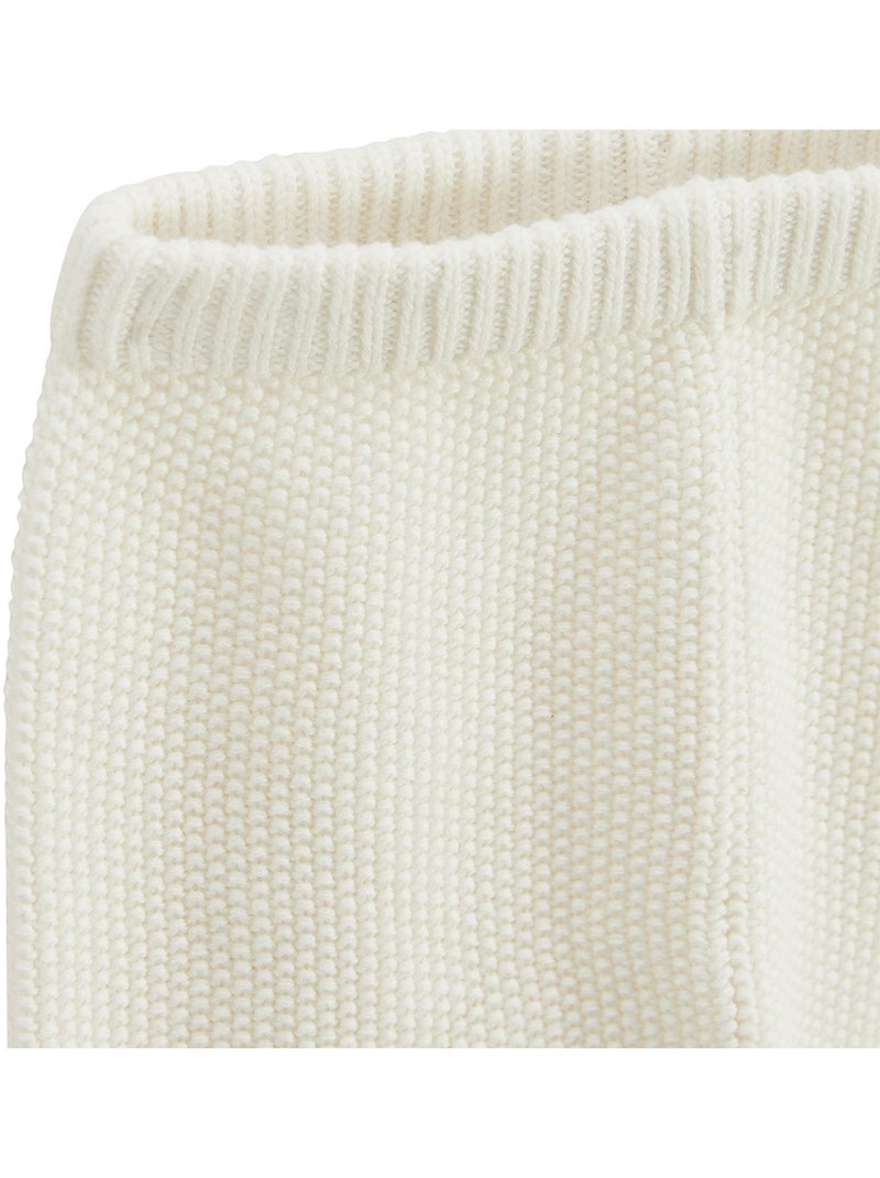 Ensemble bébé gilet et pantalon en tricot Colette Ecru - Kiabi