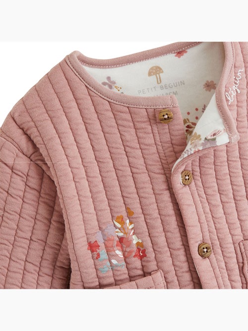 Ensemble bébé gilet et pantalon matelassé Eglantine - Kiabi Ensemble bébé gilet et pantalon matelassé Eglantine - Kiabi