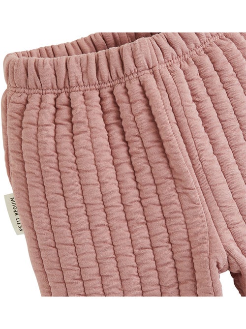 Ensemble bébé gilet et pantalon matelassé Eglantine - Kiabi Ensemble bébé gilet et pantalon matelassé Eglantine - Kiabi