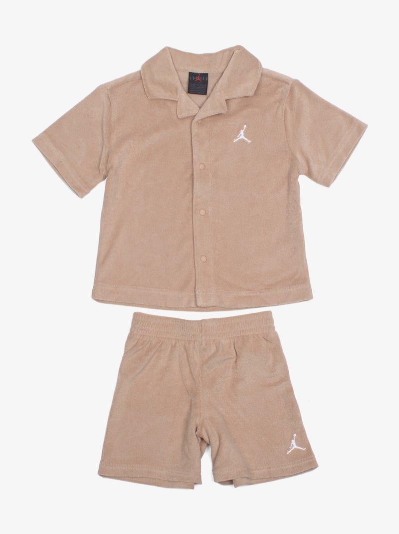 Ensemble Bébé Jordan 2 pièces Beige - Kiabi