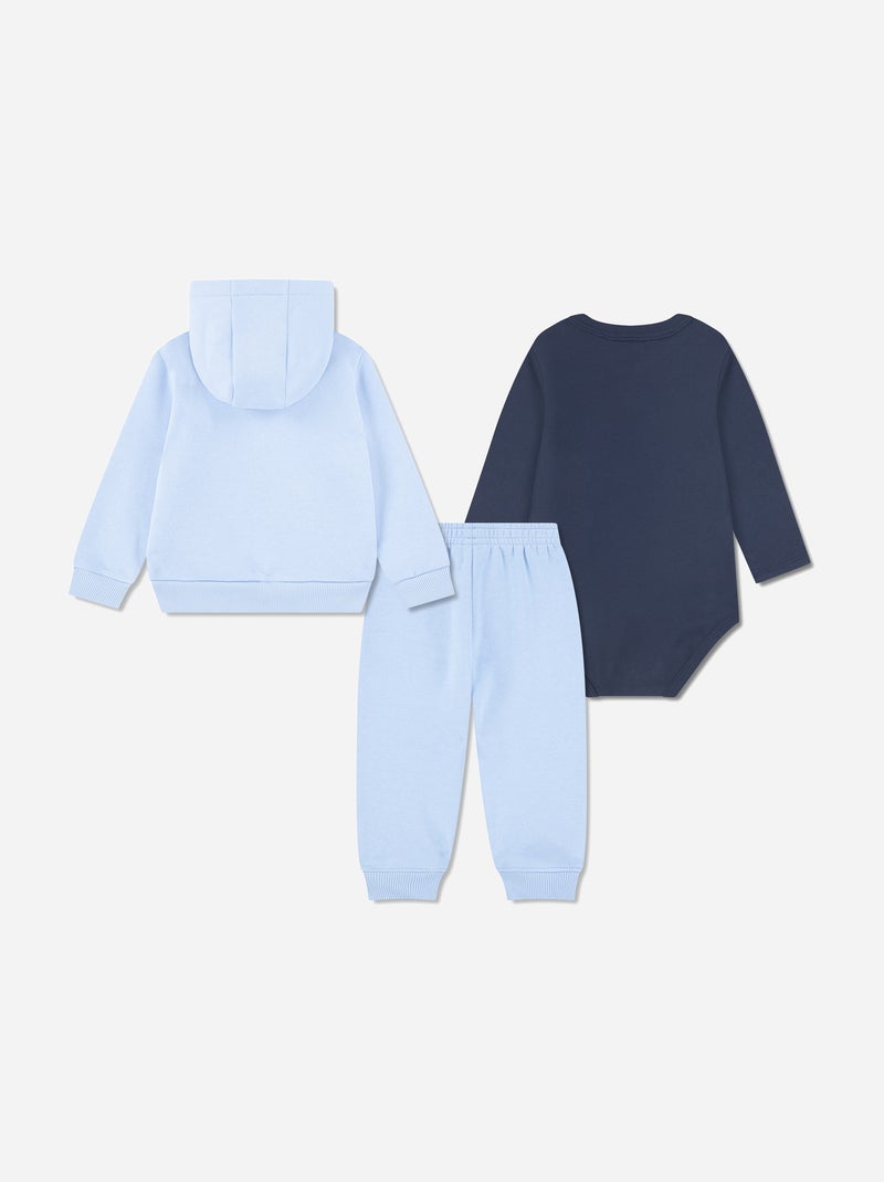 Ensemble Bébé Lacoste 3 pièces Bleu clair - Kiabi