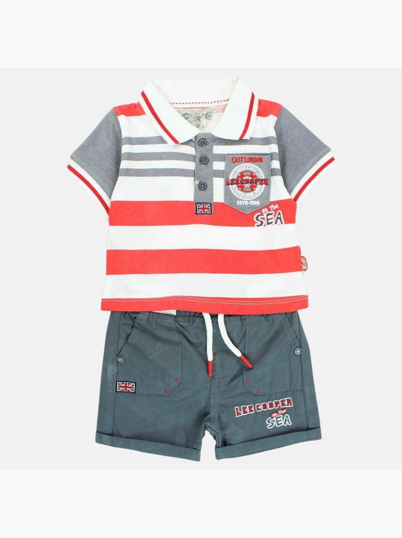 Ensemble bebe Lee Cooper. Gris - Kiabi