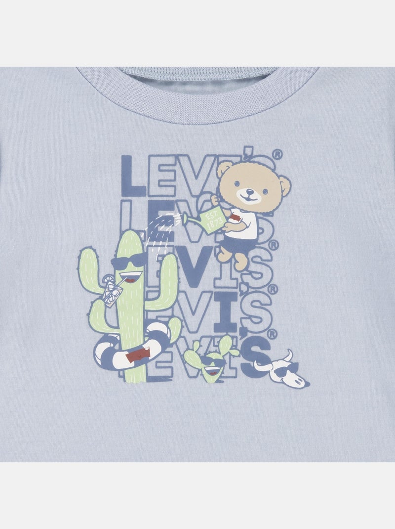 Ensemble Bébé Levi's Kids 2 pièces Bleu - Kiabi