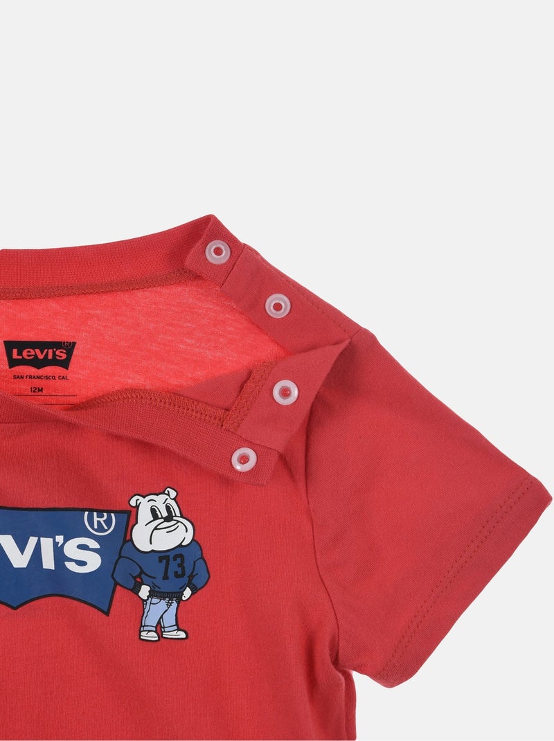 Ensemble Bébé Levi's Kids 2 pièces Bleu Rouge - Kiabi