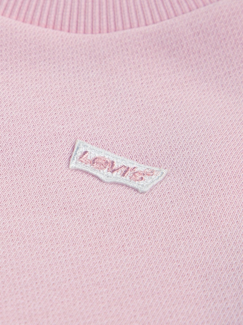Ensemble Bébé Levi's Kids 2 pièces sportswear sweat et bas de jogging Rose - Kiabi