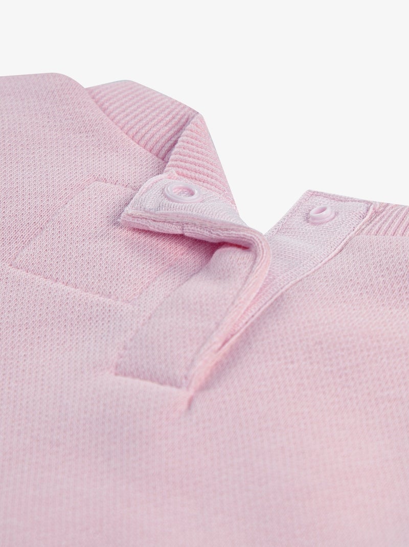 Ensemble Bébé Levi's Kids 2 pièces sportswear sweat et bas de jogging Rose - Kiabi