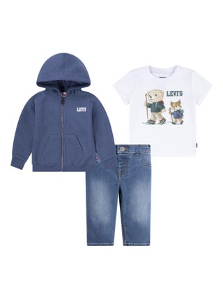 Ensemble Bébé Levi's Kids 3 pièces